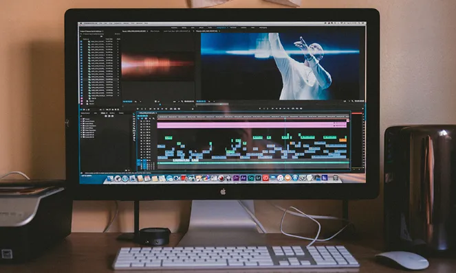 Video editor working with multi-camera footage